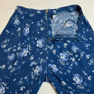 VICI Wide Leg Floral Pants Size M High Rise Pleat Front Hippie Boho Festival thumbnail 8
