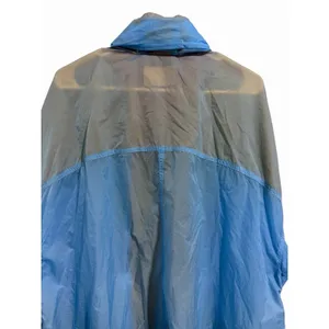 Free‎ People We The Free Summer Winds Poncho Blue Women's Size Medium/Large thumbnail 4