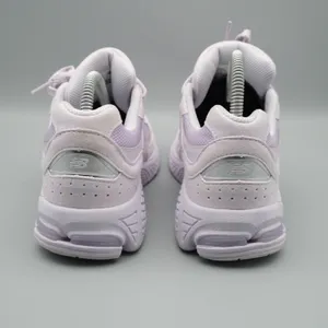 New Balance 2002R Sneakers Women Lavender Suede Youth 6.5 Wms 8 G20025YU thumbnail 4