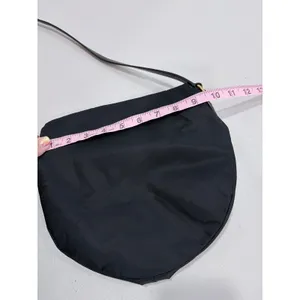 Marc Jacobs Crossbody Bag Black Nylon Leather Trim Gold Hardware OS thumbnail 13