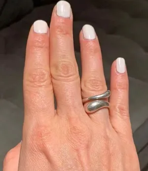 Tiffany & Co Elsa Peretti Teardrop Ring thumbnail 1
