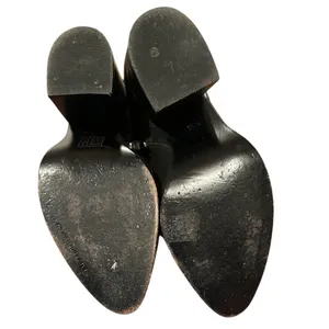 Alexander Wang Ladies Black Leather Cut Out Block Heel Ankle Bootie Shoes 6.5 thumbnail 7