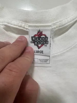 Vintage House Of Blues Las Vegas Blues Brothers T Shirt On A Mission From God L thumbnail 2