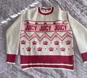 Juicy Couture Fair Isle Logo Sweater thumbnail 1