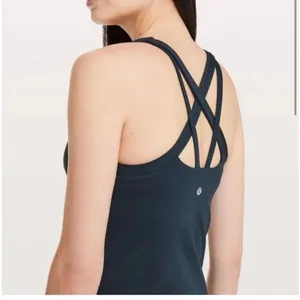 lululemon navy rally your heart tank thumbnail 2