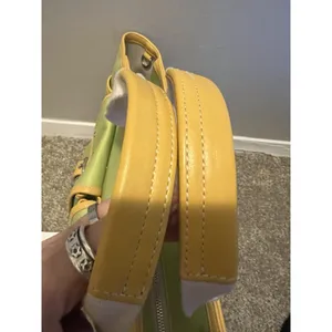 Coach Vintage Garden Tote Green Apple/ Yellow-6734 Coach Cards Included thumbnail 7
