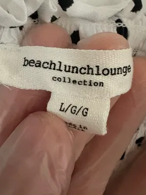 Beachlunchlounge White Polka Dot Square-Neck Maxi Dress Large thumbnail 8