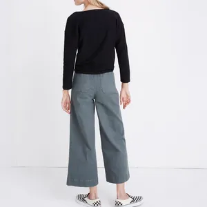 Madewell Texture & Thread Black Long-Sleeve Tie-Front Top Size Medium thumbnail 6