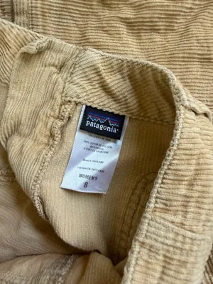 Patagonia Women’s Tan Corduroy Pants Size 8 thumbnail 3