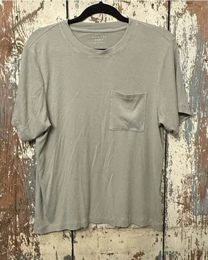 American Eagle Soft and Sexy Ribbed pocket Tee Size XS thumbnail 1