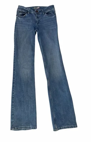 Wrangler Bootcut Jeans Size 7x36 Medium Wash Stretch Denim thumbnail 1