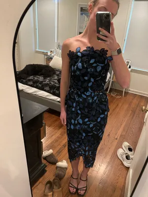 Blue Elliatt Midi dress xs thumbnail 5