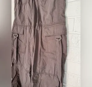 NWT WILD FABLE XXS Women's Mid Rise Wide Leg Relaxed Cargo Pants XXS thumbnail 3