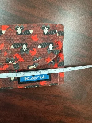 Kavu Raccon Print Big Spender Tri-Fold Wallet thumbnail 5