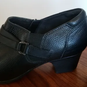 CLARK heel size 7.5 women’s black low shooties academia thumbnail 9