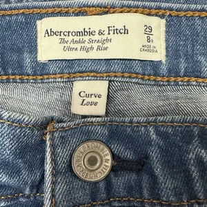 Abercrombie & Fitch‎ Jeans Womens 29/8 Curve Love Ankle Straight Ultra High Rise thumbnail 5