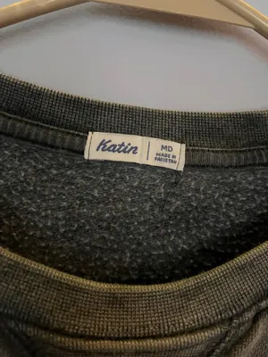 Katin Crewneck Sweatshirt Green Size M thumbnail 4