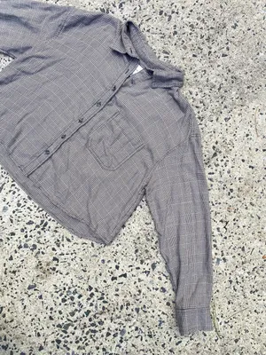 American Eagle Outfitters Cropped Flannel thumbnail 2