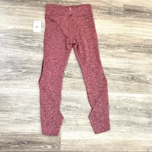 Free People movement coral cut out leggings NWT thumbnail 4