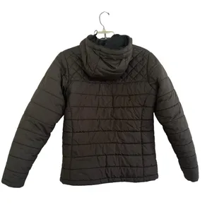 Columbia Women's Black Lightweight Puffer Jacket with Pockets and Logo Medium thumbnail 2