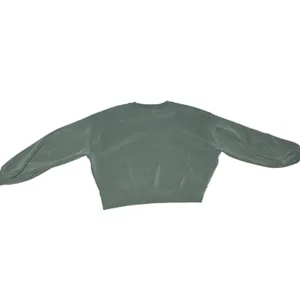 Lululemon Softstreme Perfectly Oversized Cropped Crew Sage Green Twill size 6 thumbnail 3
