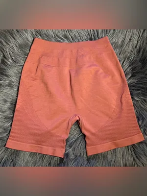 Alphalete CONTOUR ULTRAHIGH RISE SHORT Seamless Scrunch Short Bike Sz 2/XS thumbnail 6