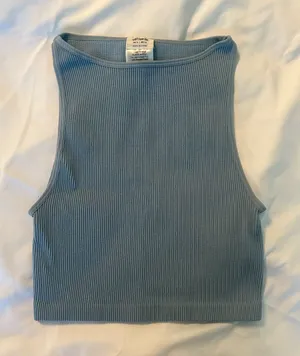 Aeropostale Ribbed High Neck Tank Top thumbnail 1