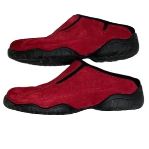 Hush Puppies Women's Red 360 Leather Slip on Shoes(Size 6W) thumbnail 4