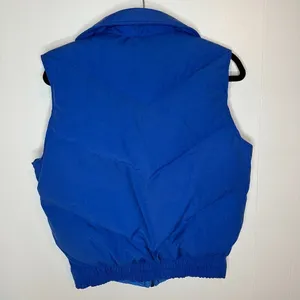 Rocky Mountain Down Vintage Goose Down Puffer Vest Blue Small thumbnail 2