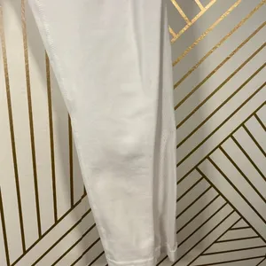 Alo Yoga Cropped Leggings Ride Reshare Restore‎ Mesh Panels White Size Medium thumbnail 5