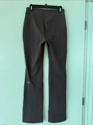 Alo Slit Leg Brown Yoga Pants in Size M thumbnail 2