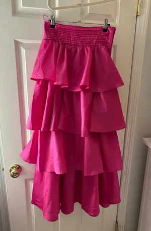 Bubble Skirt & Top Set Pink Size M thumbnail 3