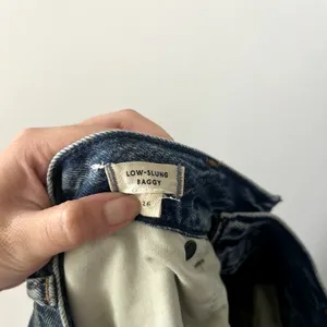Madewell Tall Low-Slung Baggy Denim Jeans Size 26 thumbnail 4