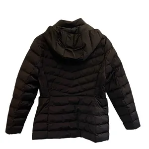32 Degrees Women's Classic Black Puffer Jacket Hooded Size L thumbnail 4