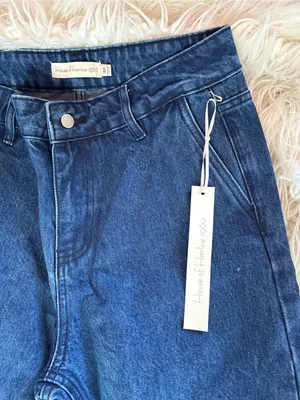 House of Harlow 1960 Reva Straight Leg Jeans Medium Wash NWT 30/10 thumbnail 2