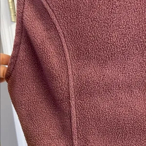 Columbia Mauve Sleeveless Mock Neck Zip-Up Pockets Fleece Vest Medium thumbnail 10
