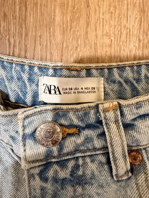 ZARA Shorts Denim thumbnail 3