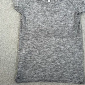 Lululemon Swiftly Tech Short Sleeve Shirt Women's 12 Heathered Gray Stretch Yoga thumbnail 4
