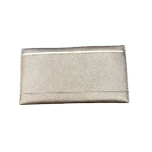 Rebecca Minkoff Metallic Leather Wallet Clutch Bag - Gunmetal NWT thumbnail 5
