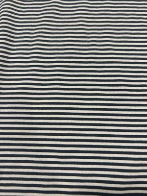 Black & White Striped Lounge Pants size medium thumbnail 3