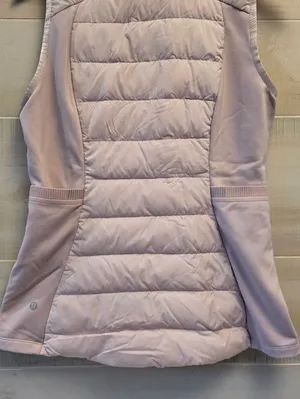 {8} Lululemon Down For It All Puffer Vest Porcelain Pink thumbnail 10