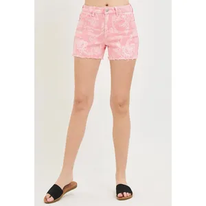 RISEN‎ High Rise Printed Shorts thumbnail 5