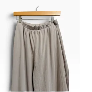 Zara beige bloomer Harem Pants Women's Size Medium thumbnail 7
