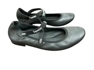 Repetto Joana Mary. Leather Ballerina Shoes size 381/2 thumbnail 2