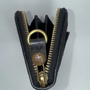 RARE NEW Y2K Original Juicy Couture Black Velour Scottie Dog Long Wallet 8" NWOT thumbnail 3
