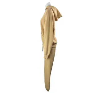 WeWoreWhat Tan Hoodie Hooded Sweatshirt Sweat Pants Two Piece Set Size XS/S thumbnail 2
