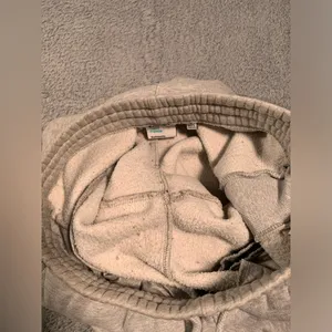 Aritzia TNA sweatfleece Gray Jogger Sweatpants boyfriend fit small thumbnail 10