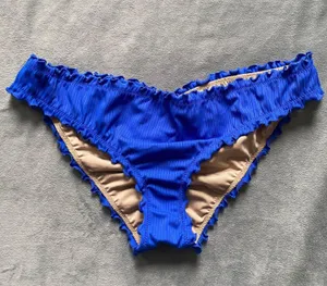 Target Blue Ruffle Bikini Bottoms thumbnail 1
