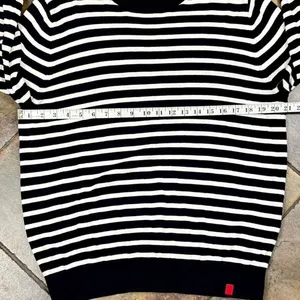The Outfitters By Lands End Striped Crew Neck Sweater Large thumbnail 7