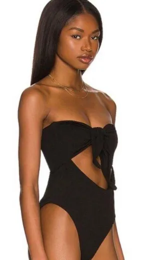 Lovers and friends Maira One Piece in Black swimsuit thumbnail 2